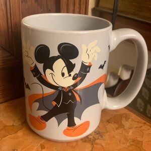 Vampire Mickey Mouse Trick or Treat Mug NEW